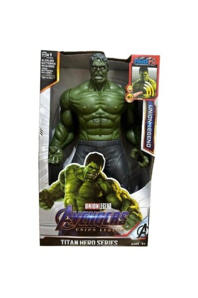 Hulk Φιγούρα Avengers Union Legend με Φώτα και Ήχους, Πράσινη, 35 Εκ.