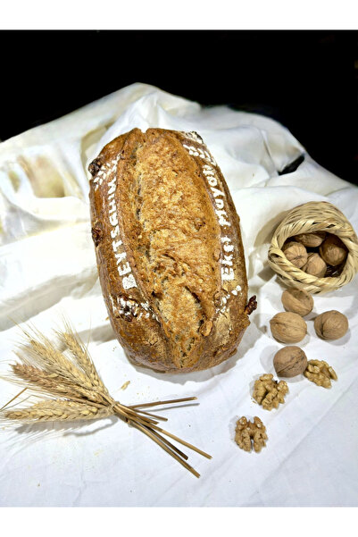 BEYT ŞAHIM Cevizli Ekşi Mayalı Ekmek 1 KG – Taş Fırın, Katkısız, El Yapımı, T...