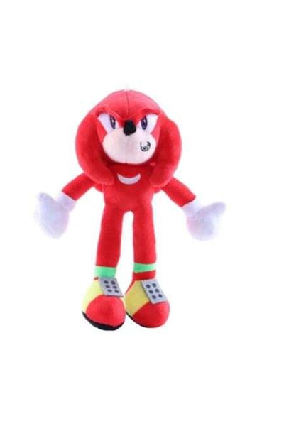 OEM Jucărie De Pluș Sonic Hedgehog, Roșu, 28-30 Cm