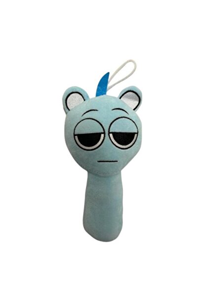 OEM Jucărie de pluș Sprunki Sky, Albastru deschis, 23cm