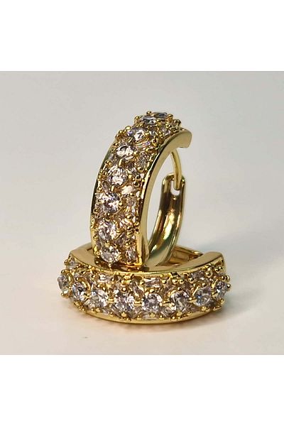 My Bijoux 18K Gold Plated Tiffany Earrings