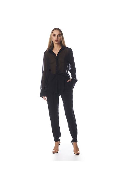 tessitura The Black Silk Shirt