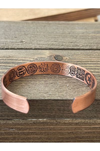 Rupen Kraft Pure copper bracelet protection dual lucky numbered protection charmed copper bracelet