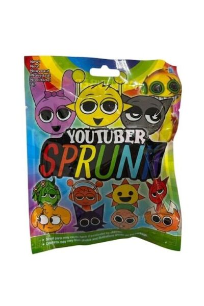 OEM Figurină mini Sprunki surpriză, personaje diverse, multicoloră, 8cm