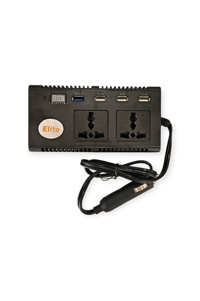 Elite اليت محول كهرباء للسيارة 200 واط