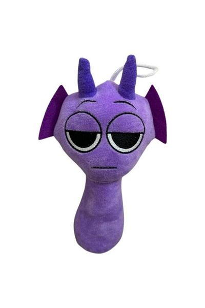 OEM Sprunki Plush Toy, Light Purple, 23cm