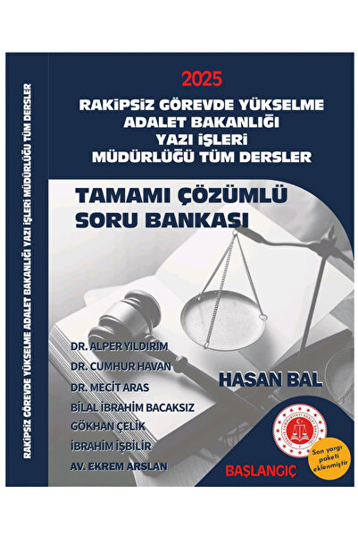 Rakipsiz UZEM Yazı İşleri Müdürlüğü Görevde Yükselme Tüm Dersler Soru Bankası