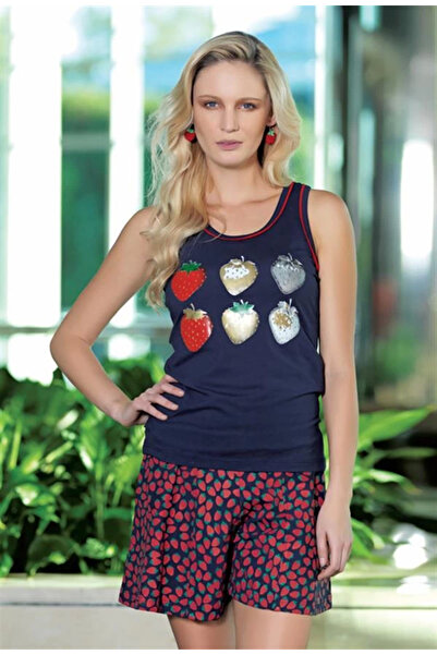 Findit 2490 Clear Strawberry Shorts Suit
