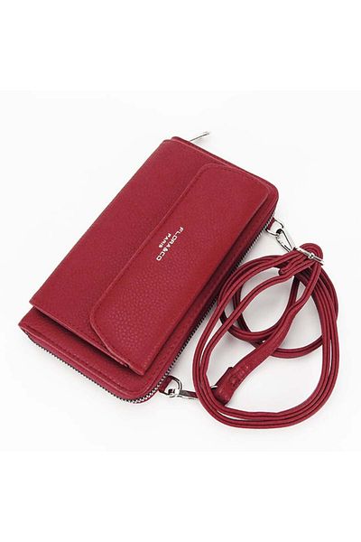 Flora&Co Paris Red wallet and phone case H6017 07