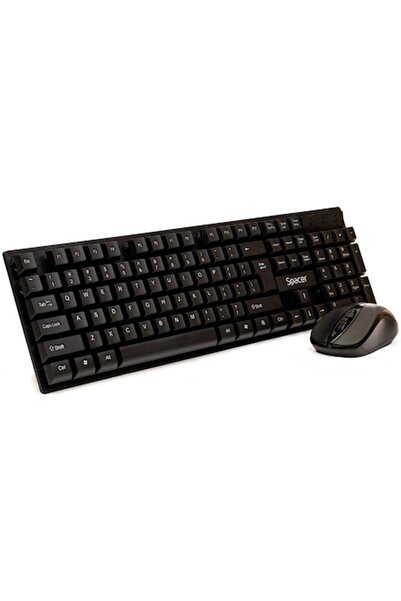 Spacer Kit wireless keyboard and mouse SPDS-1100, Black