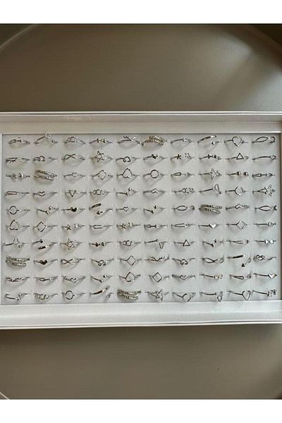 MBB ETİCARET 100 Rings - Silver