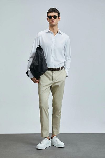 Lufian Плюс Елегантен Чино Панталон Slim Fit 111190339