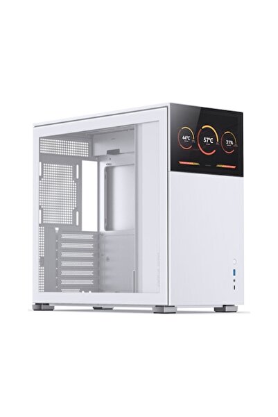 jonsbo Carcasa D41 Screen TG, mATX, Alb