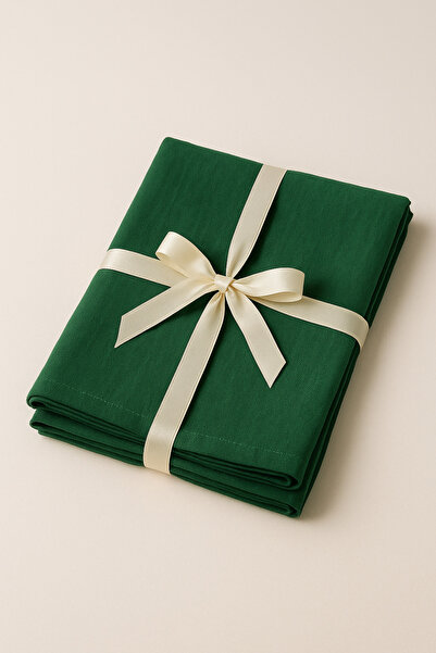 Mirilliahome Raw Linen Tablecloth – Green Tablecloth