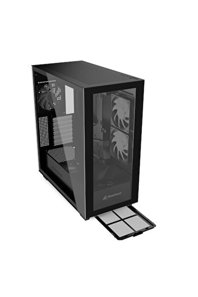 SHARKOON Rebel C60 RGB Gaming PC Case, Μεσαίου Μεγέθους Πύργος, Διαφανές Πάνε...