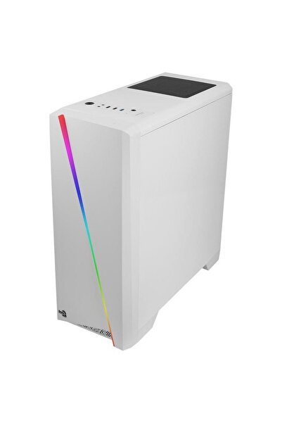 AEROCOOL Cylon Case, Middle Tower, No PSU, ATX, White