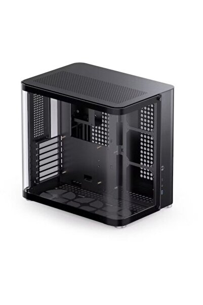 jonsbo Case TK-2 2.0, Middle Tower, Without power supply, ATX Black