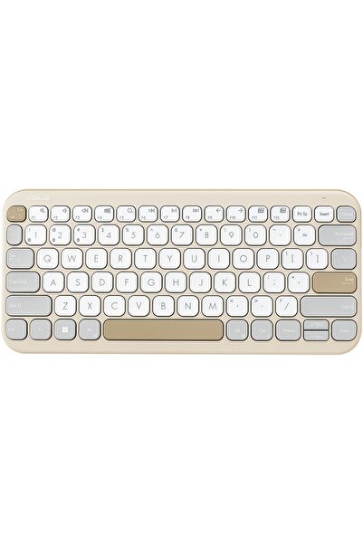 ASUS Wireless Keyboard KW100, Oat Milk