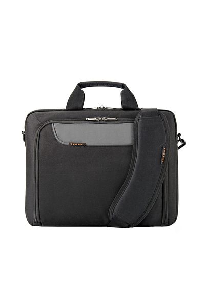 Everki Laptop Bag Advance Briefcase, 14.1", Black
