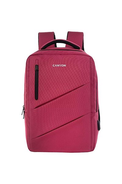 CANYON Rucsac laptop BPE-5 Urban USB 15.6" Red