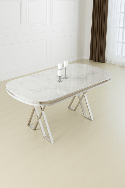 MEDA CONCEPT Salon Ve Mutfak Masası 90x170 MDF MASA Lüx ROYAL
