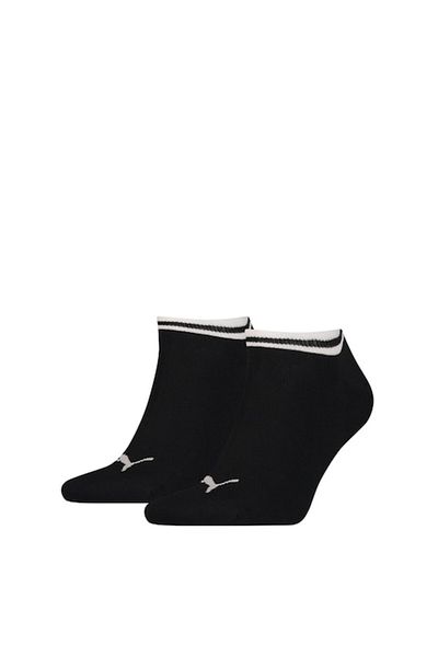 Puma , Set de șosete scurte unisex cu logo - 2 perechi, Negru, 39-42