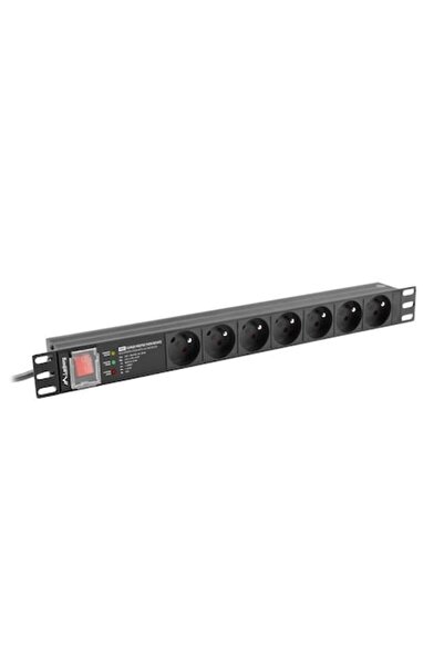 Lanberg Prelungitor de priză, Lanberg, 16A, 230V, 2m, Negru