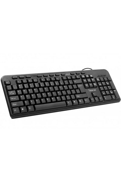 Spacer SPKB-169 Keyboard, Black