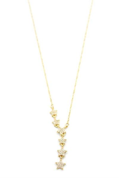 MBB ETİCARET Star Y Necklace - Gold