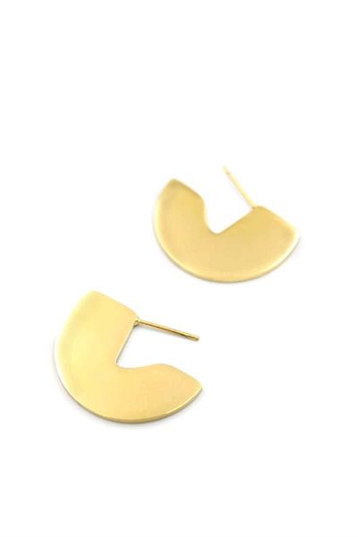 MBB ETİCARET Hoop Earrings - Gold