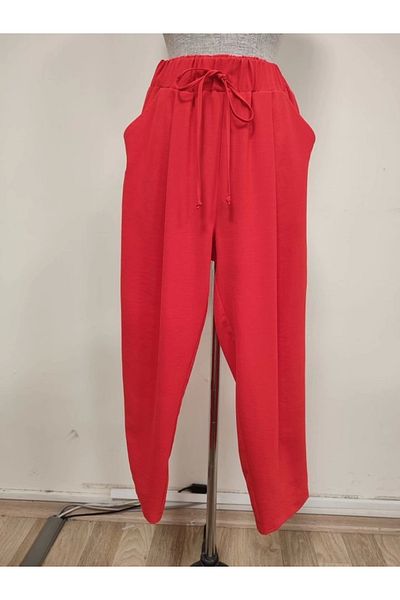 nedo7 Women's Tie Waist Carrot Shape Pants - 18102Pnt
