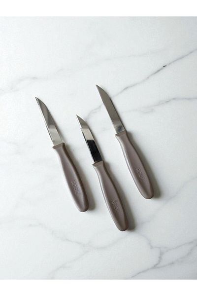safestore Rooc 3-Piece Stainless Steel Fruit Knife