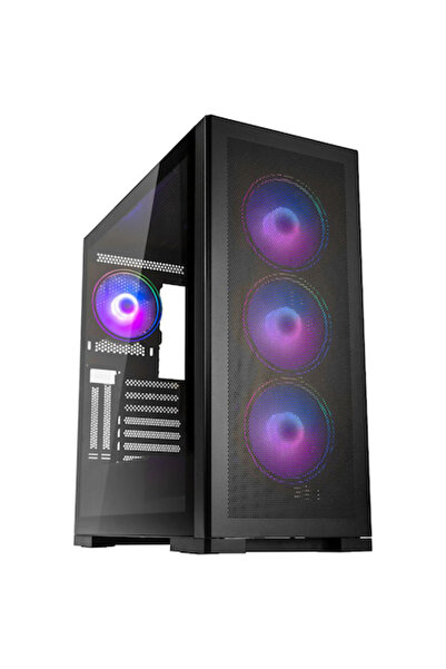 Kolink Unity Meshbay ARGB Case, Mid-Tower, Black