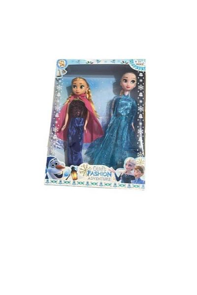 OEM Set De Păpuși Frozen: Elsa Și Ana, 18cm, Multicolor