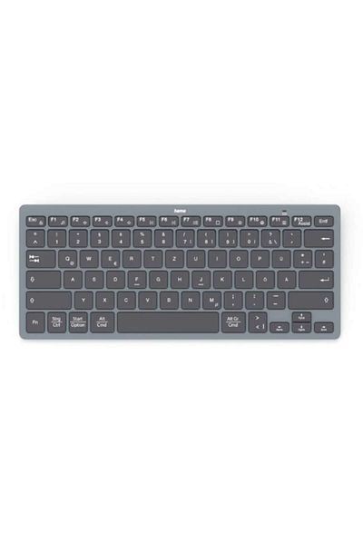 Hama Tastatură Travel 400, Bluetooth Gri/Negru