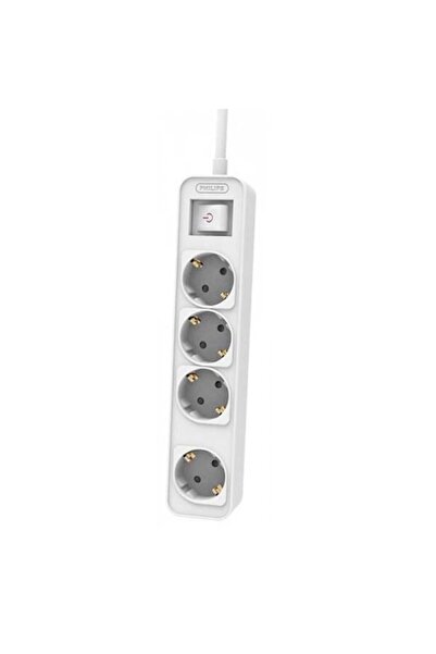 Philips Prelungitor, 4 prize, 1,5 m, alb