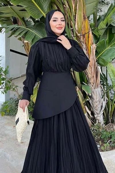 nedo7 Layere Dress Black