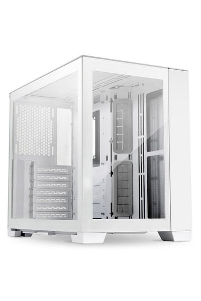 Lian Li Carcasă Mid-Tower Lian Li O11 Dynamic Mini Snow Edition, Albă