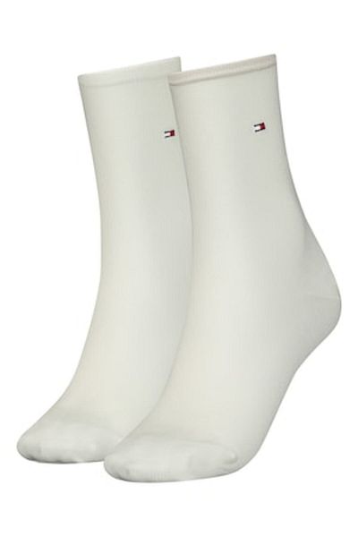Tommy Hilfiger , Set of Long Socks - 2 Pairs, Beige/Off-White, Size 39-42