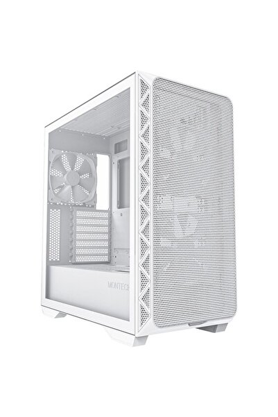 MONTECH Carcasa AIR 903 Base, white, mesh, tempered glass