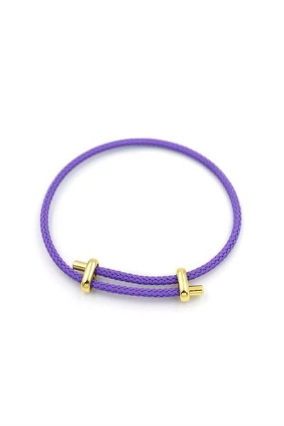 MBB ETİCARET Rope Bracelet - Purple