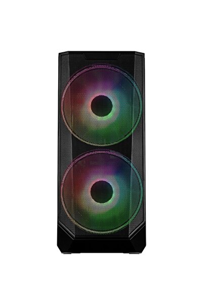 Inter-Tech Airstream Black Mid Tower Case