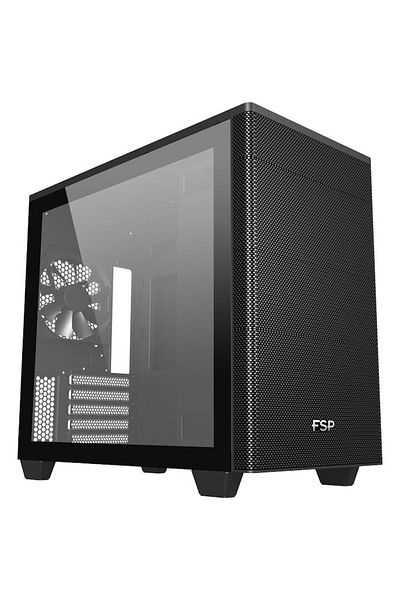 FSP Carcasă Mid-Tower CST360 B, M-ATX