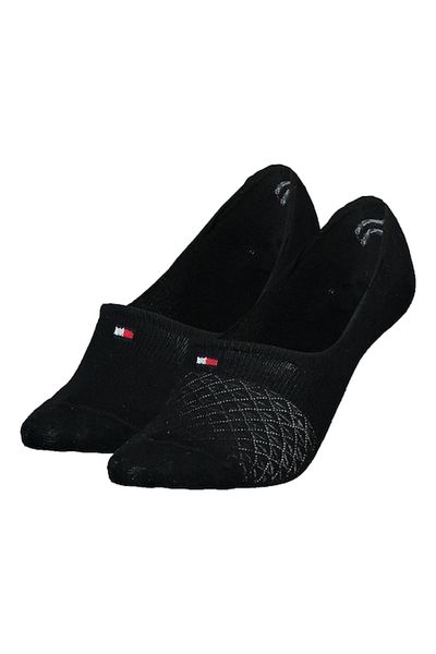 Tommy Hilfiger , Set de șosete foarte scurte - 2 perechi, Negru, 35-38