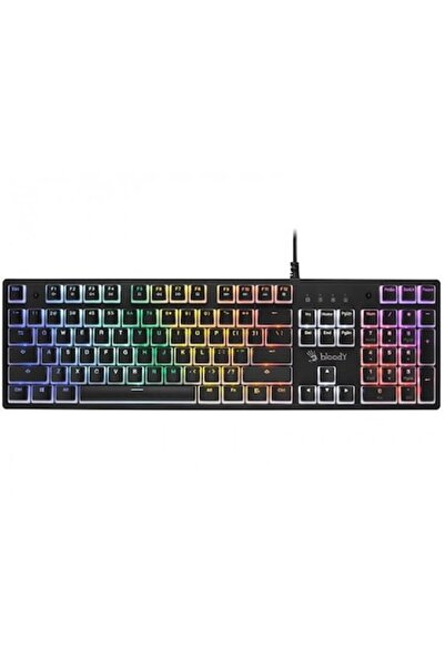 A4 Tech A4Tech Keyboard, USB, LED RGB, Black