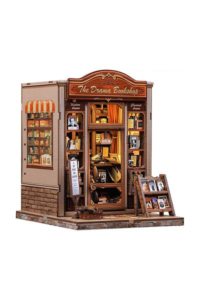 CUTEBEE 3D Puzzle, DIY Bookend, The Drama Bookshop, Cutebee, 253 pieces