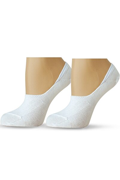 Agiva Șosete de damă Happy Footopia, Bambus, Alb, Mărime 35-38