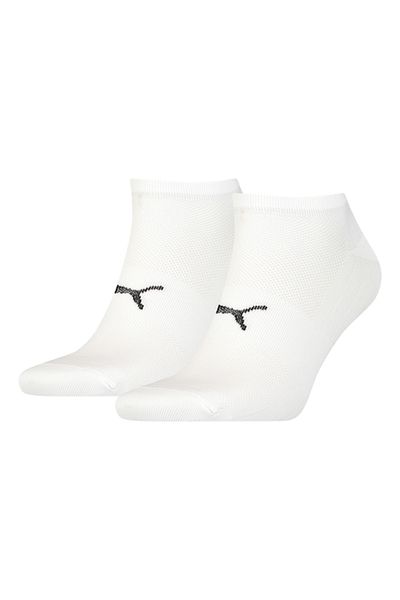 Puma - Set of unisex ankle socks - 2 pairs, Optic White, Black, 39-42