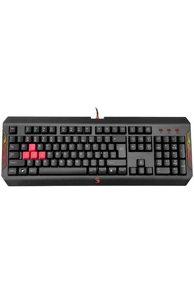 A4 Tech Tastatură A4Tech Bloody Q100, iluminată, USB, neagră