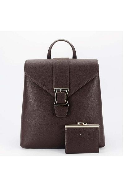 CHRİS BELLA Chris Bella CB2423-3 M2 Premium Dark Brown Backpack